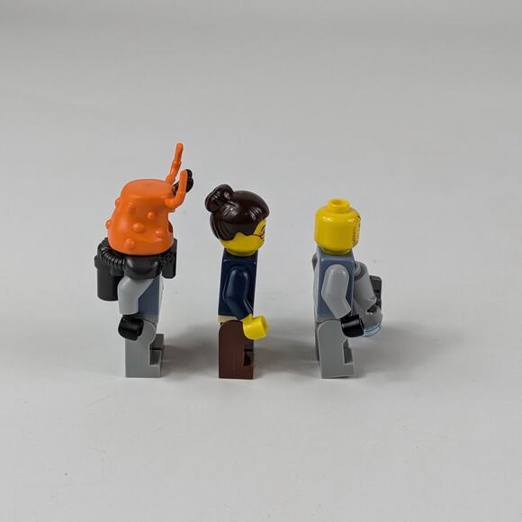 Lego Ninjago Minifigures Crusty njo369 Shark Army Thug njo380 Edna Walker njo371 - Picture 4 of 5